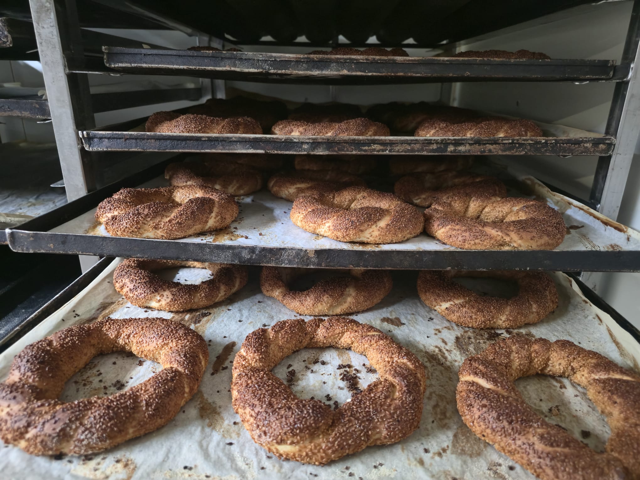 Simit en sandwiches